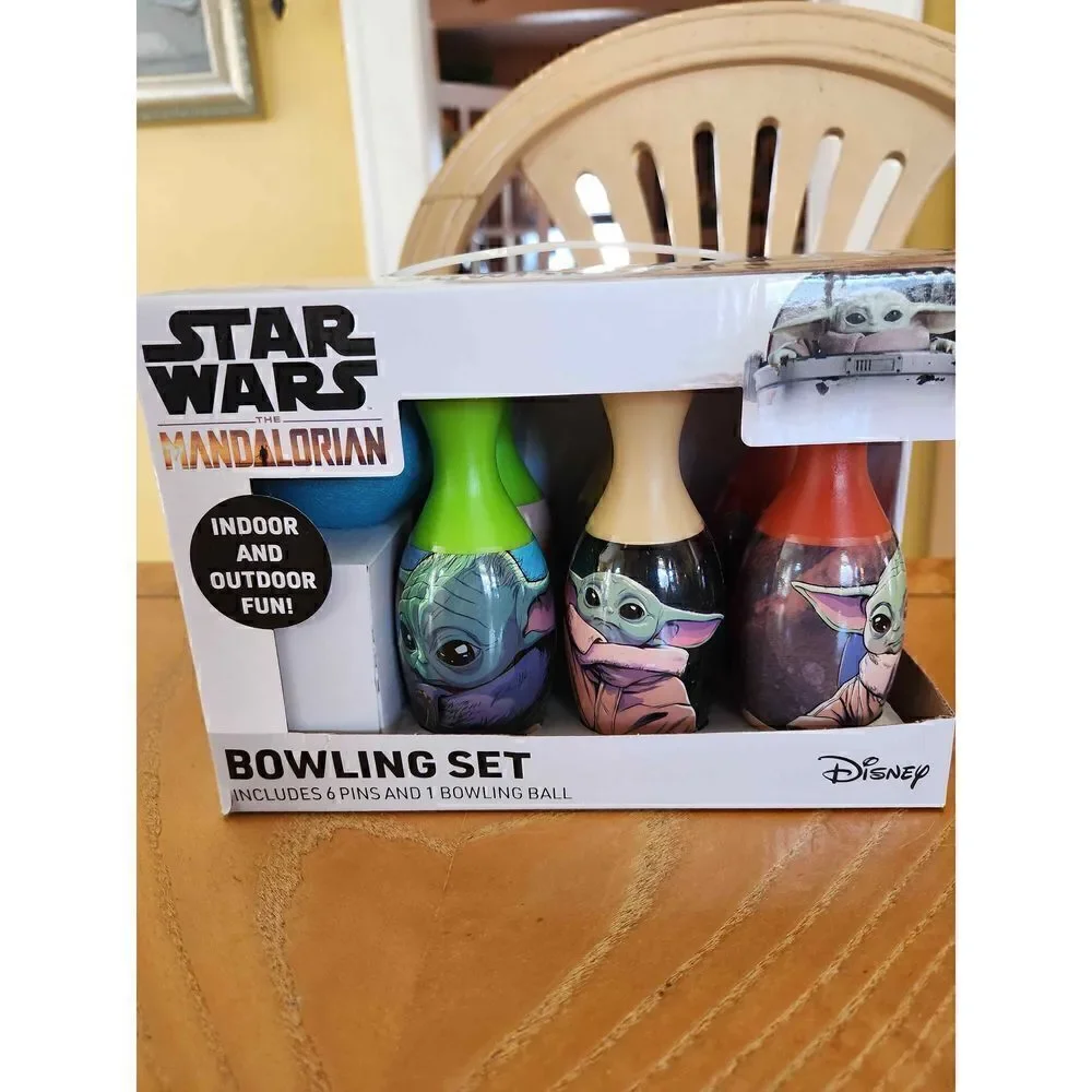 Star Wars Mandalorian bowling set
